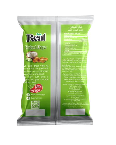 Real Baked Potato Chips Yogurt & Cucumber 60 gm
