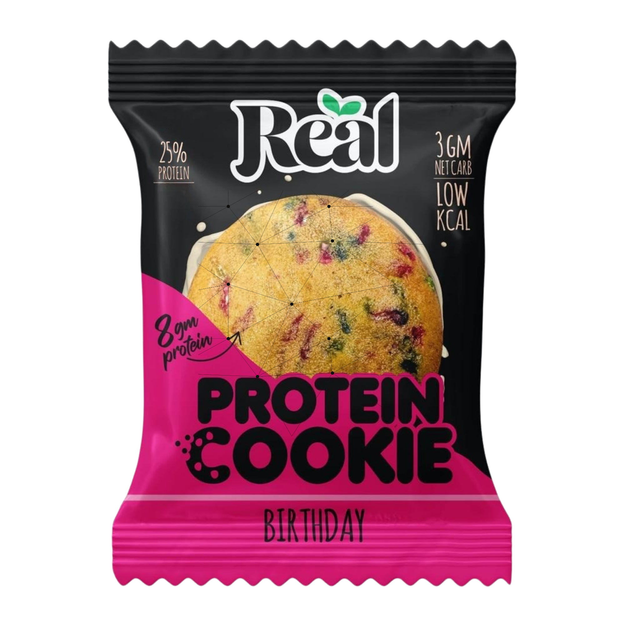 Real Protein Cookie Birthday 35g