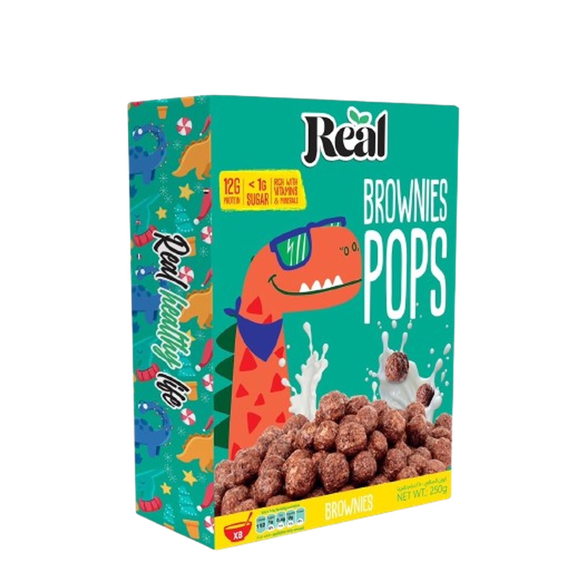 Real Brownies Pops Cereal 250 gm