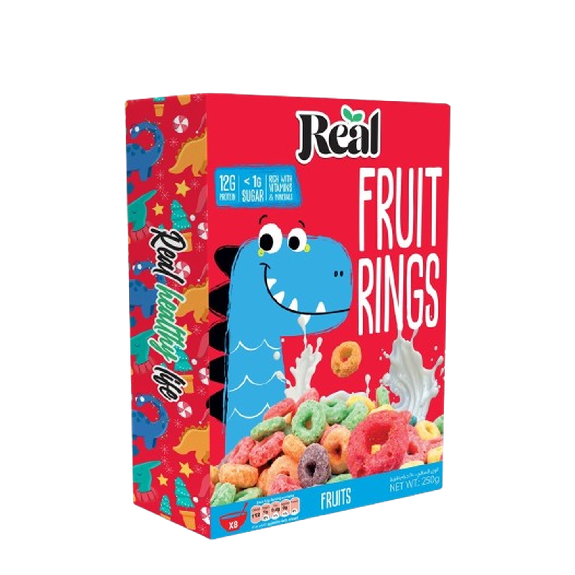 Real Fruit Rings Cereal 250 gm