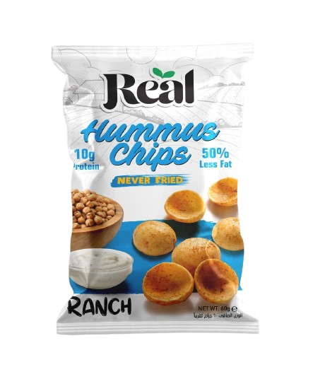 Real Hummus Chips Ranch 60 gm