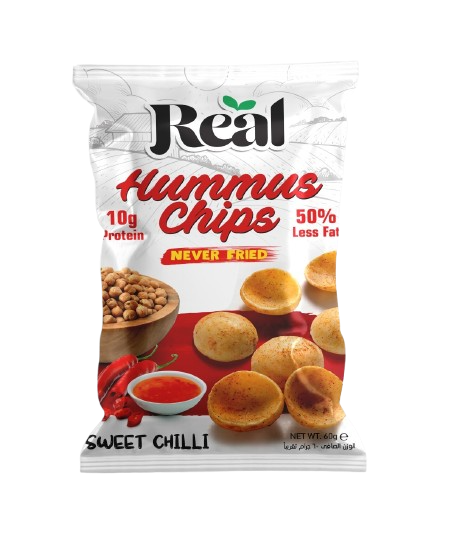 Real Hummus Chips Sweet Chilli 60 gm