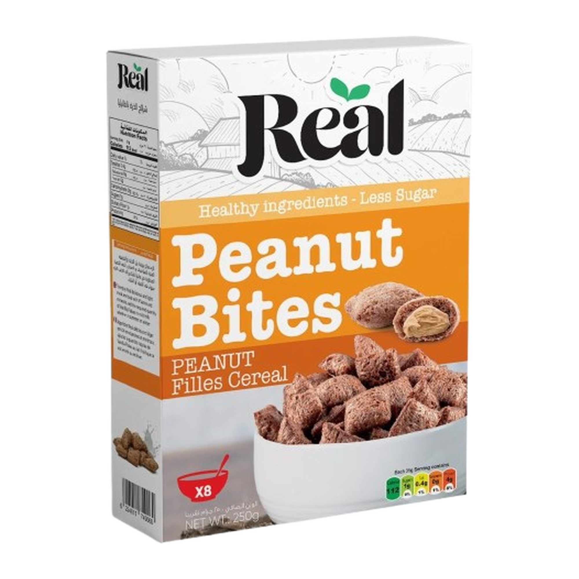 Real Peanut Bites Cereal 250 gm