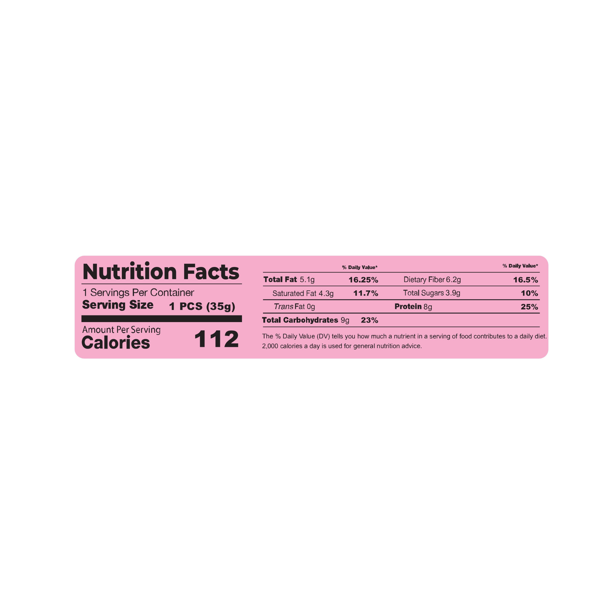 Real Protein Cookie Birthday 35g
