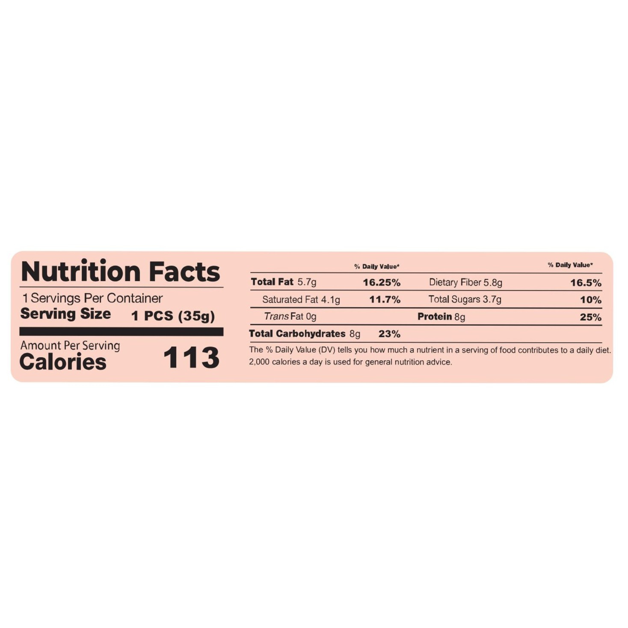 Real Protein Cookie Double Chocolate 35g