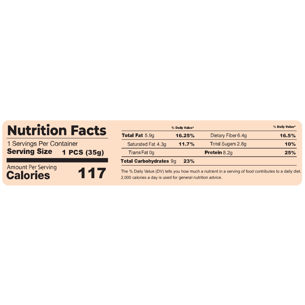 Real Protein Cookie Peanut Butter 35g