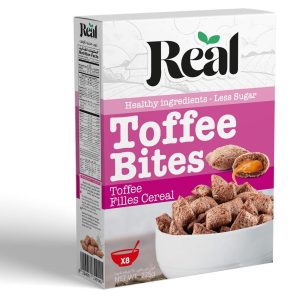 Real Toffee Bites Cereal 250 gm